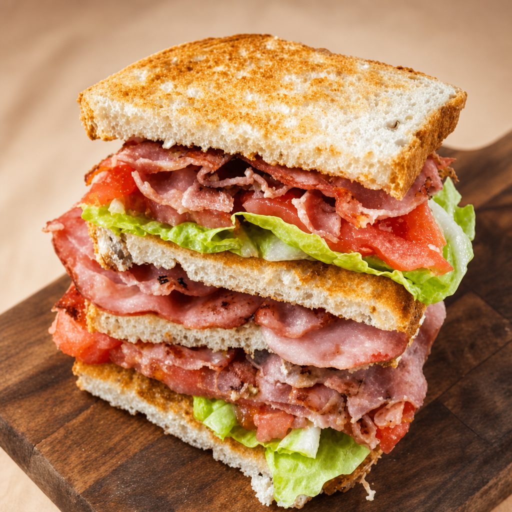 Traditional BLT Sandwich.