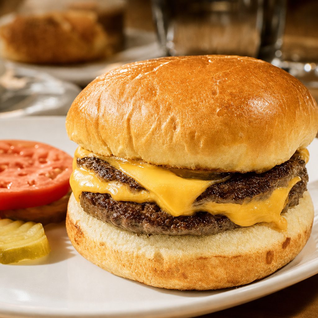 Grass-Fed Burgers.